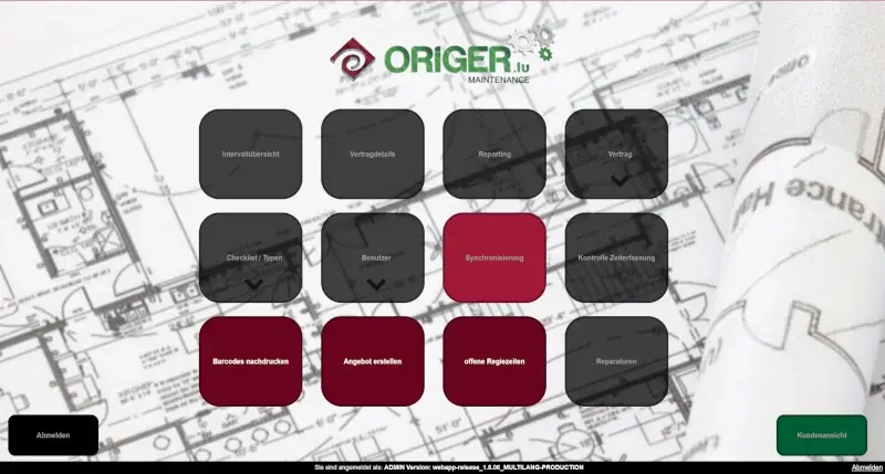Gestion du projet Origer