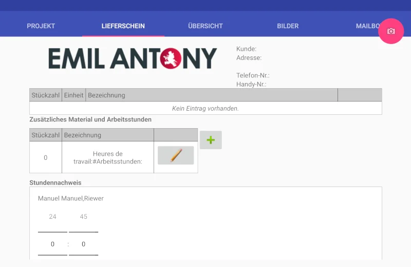 Project Plansoft Emil Antony Maintenance Digitization